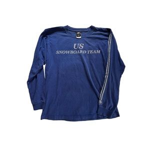 Vintage US Snowboard Team Long-Sleeve T-Shirt